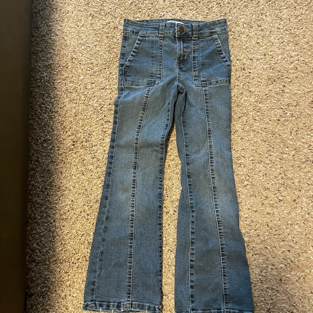 Celebrity Pink Blue Flare Jeans
